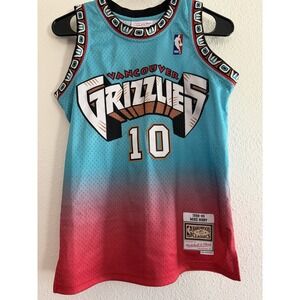 Mitchell & Ness Vancouver Grizzlies Jersey Mike Bibby Swingman Youth Size M